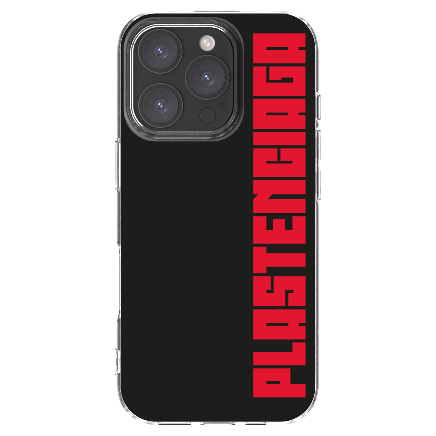 Picasee Apple iPhone 16 Pro Hülle - Transparentes Silikon - Plastenciaga