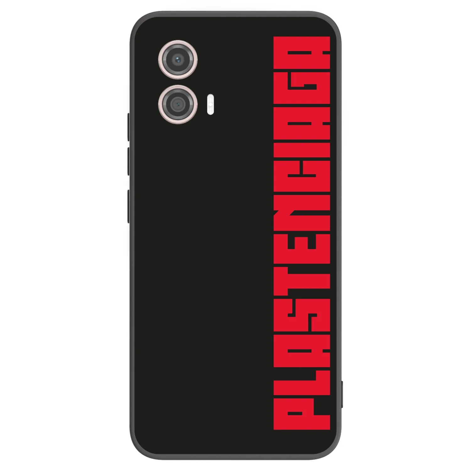 Picasee Motorola Moto G53 5G Hülle - Schwarzes Silikon - Plastenciaga