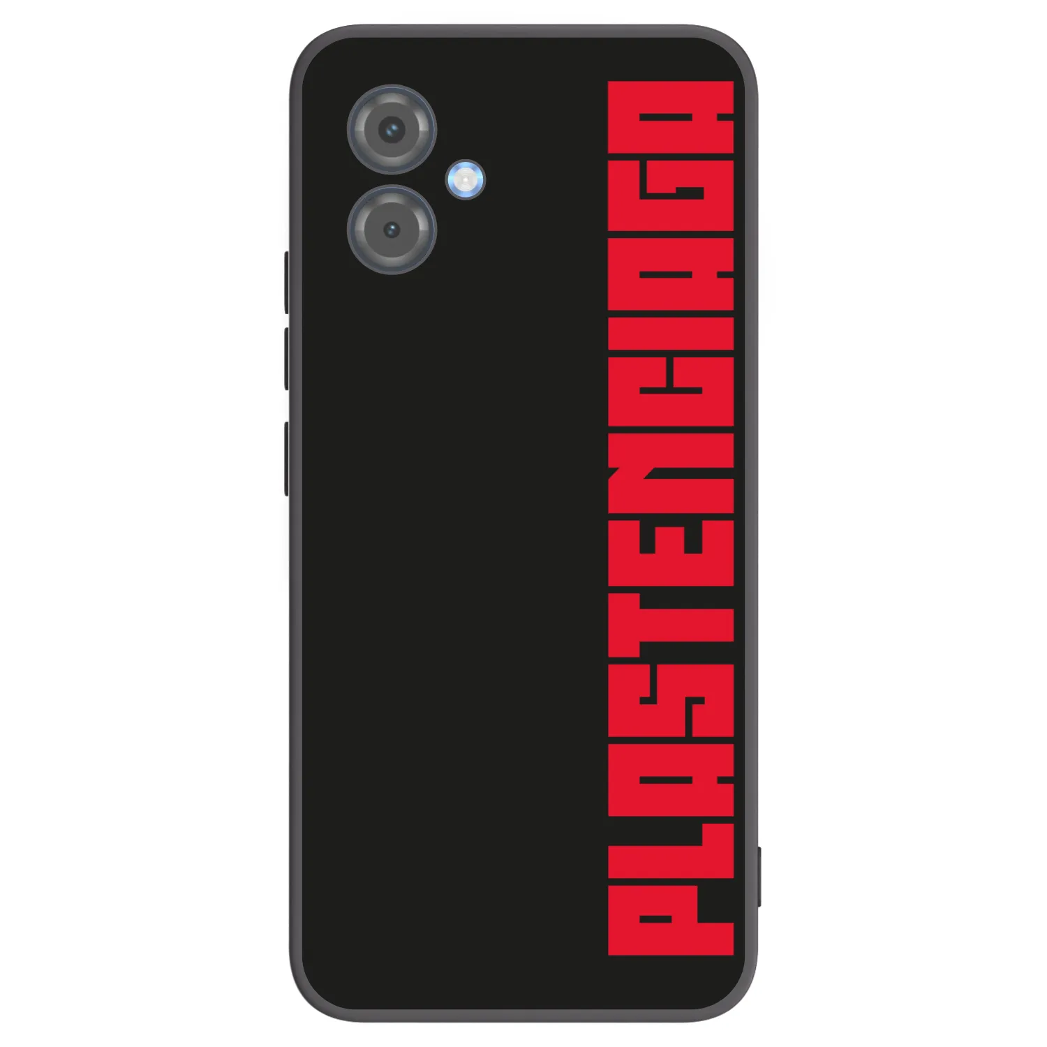 Picasee Motorola Moto G14 Hülle - Schwarzes Silikon - Plastenciaga