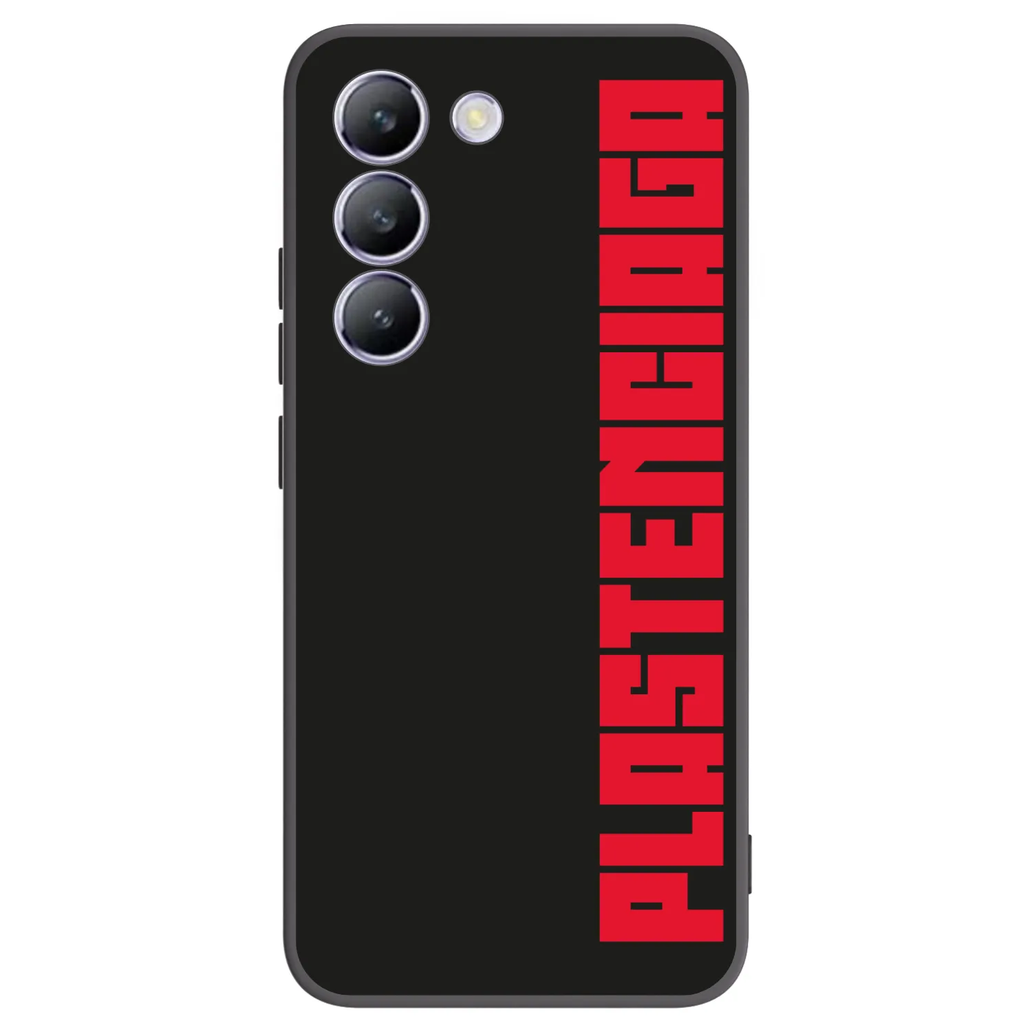 Picasee Vivo V40 SE 5G Hülle - Schwarzes Silikon - Plastenciaga