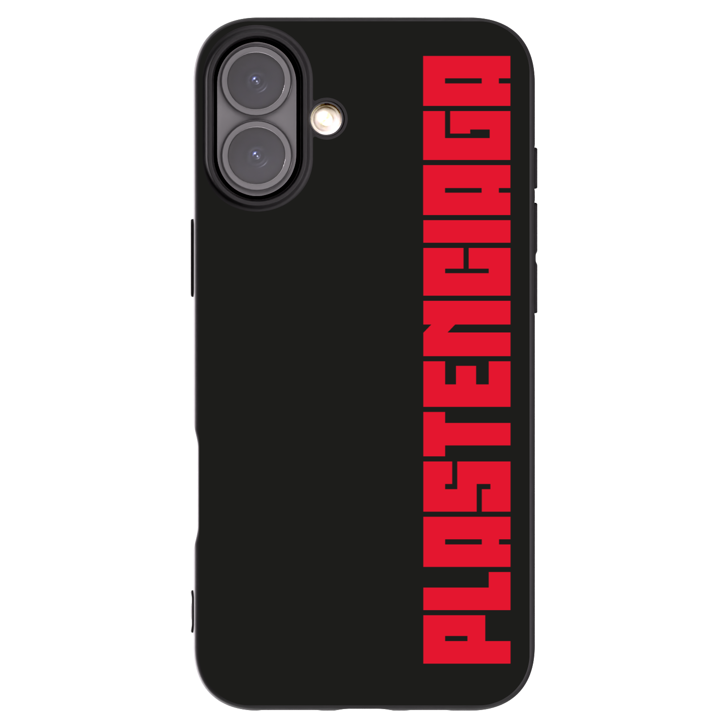 Picasee Apple iPhone 16 Plus Hülle - Schwarzes Silikon - Plastenciaga