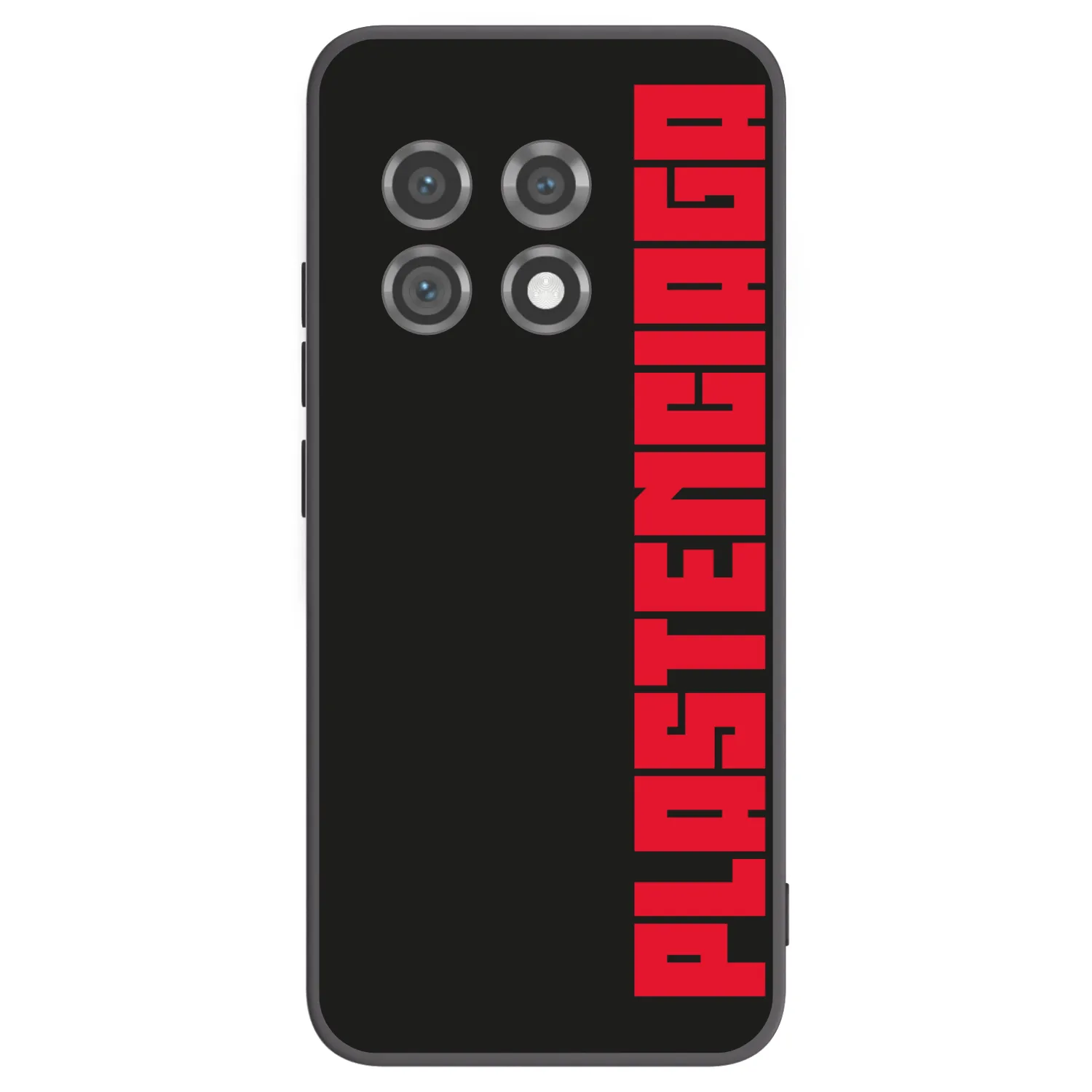 Picasee OnePlus 11 5G Hülle - Schwarzes Silikon - Plastenciaga