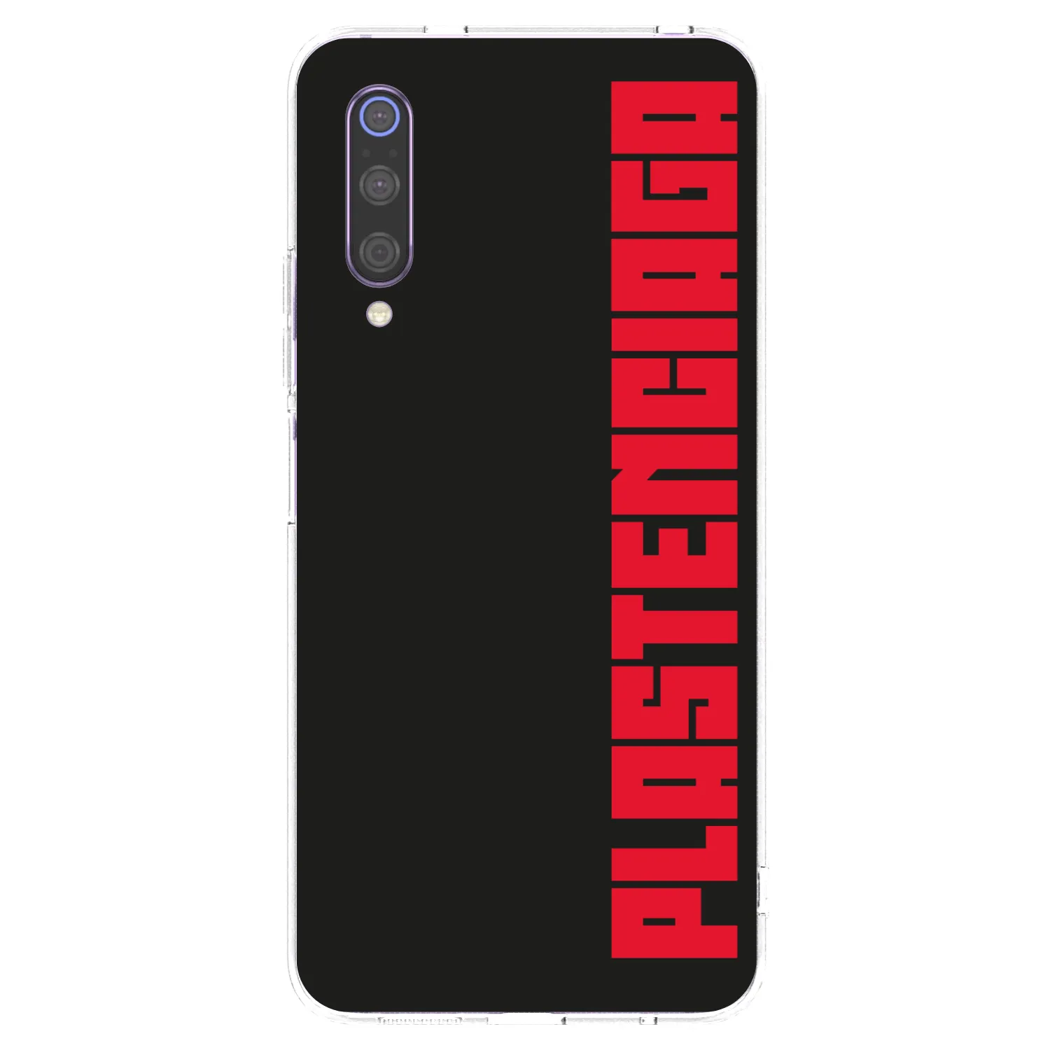 Picasee Xiaomi Mi 9 Hülle - Transparentes Silikon - Plastenciaga