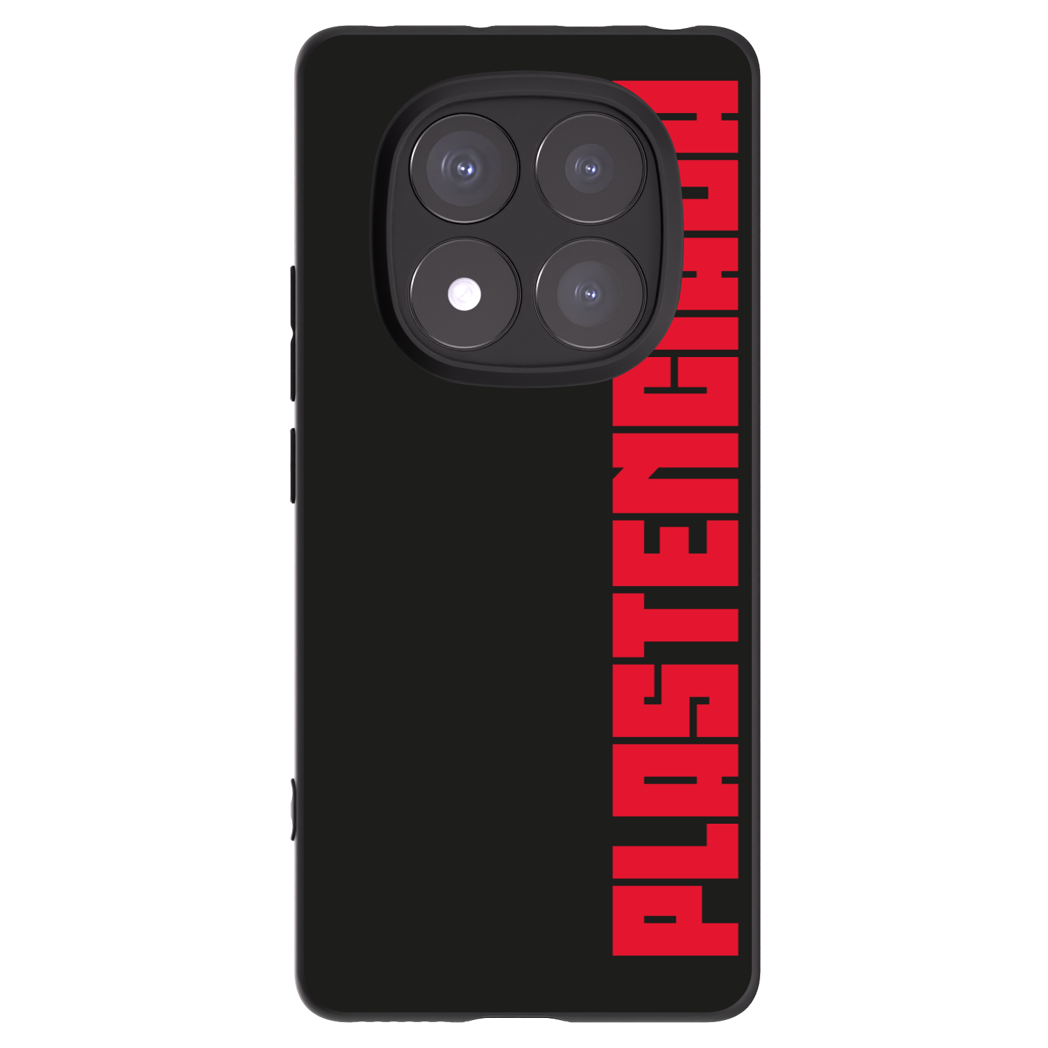 Picasee Xiaomi Redmi Note 14 Pro+ 5G Hülle - Schwarzes Silikon - Plastenciaga