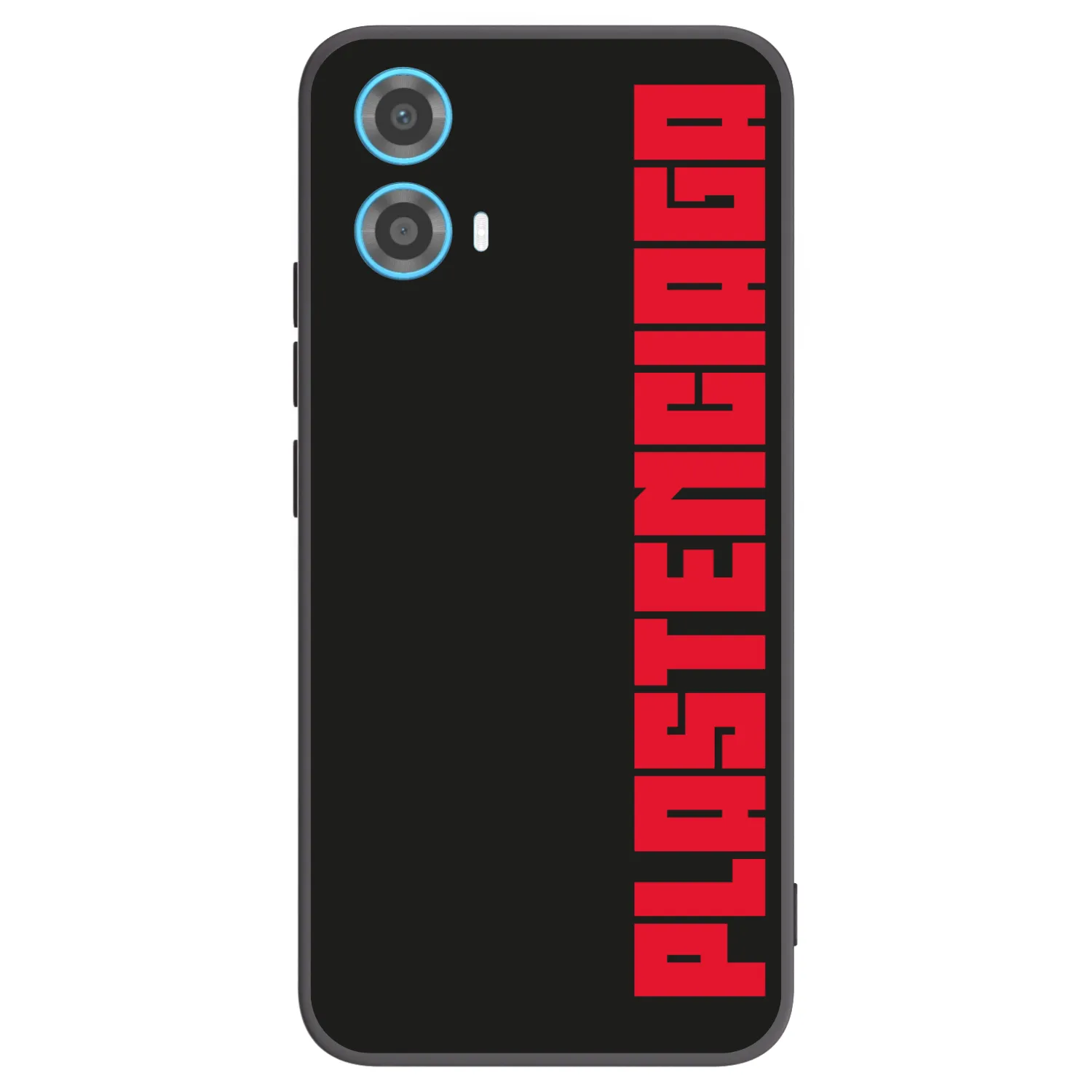 Picasee Motorola Moto G34 5G Hülle - Schwarzes Silikon - Plastenciaga