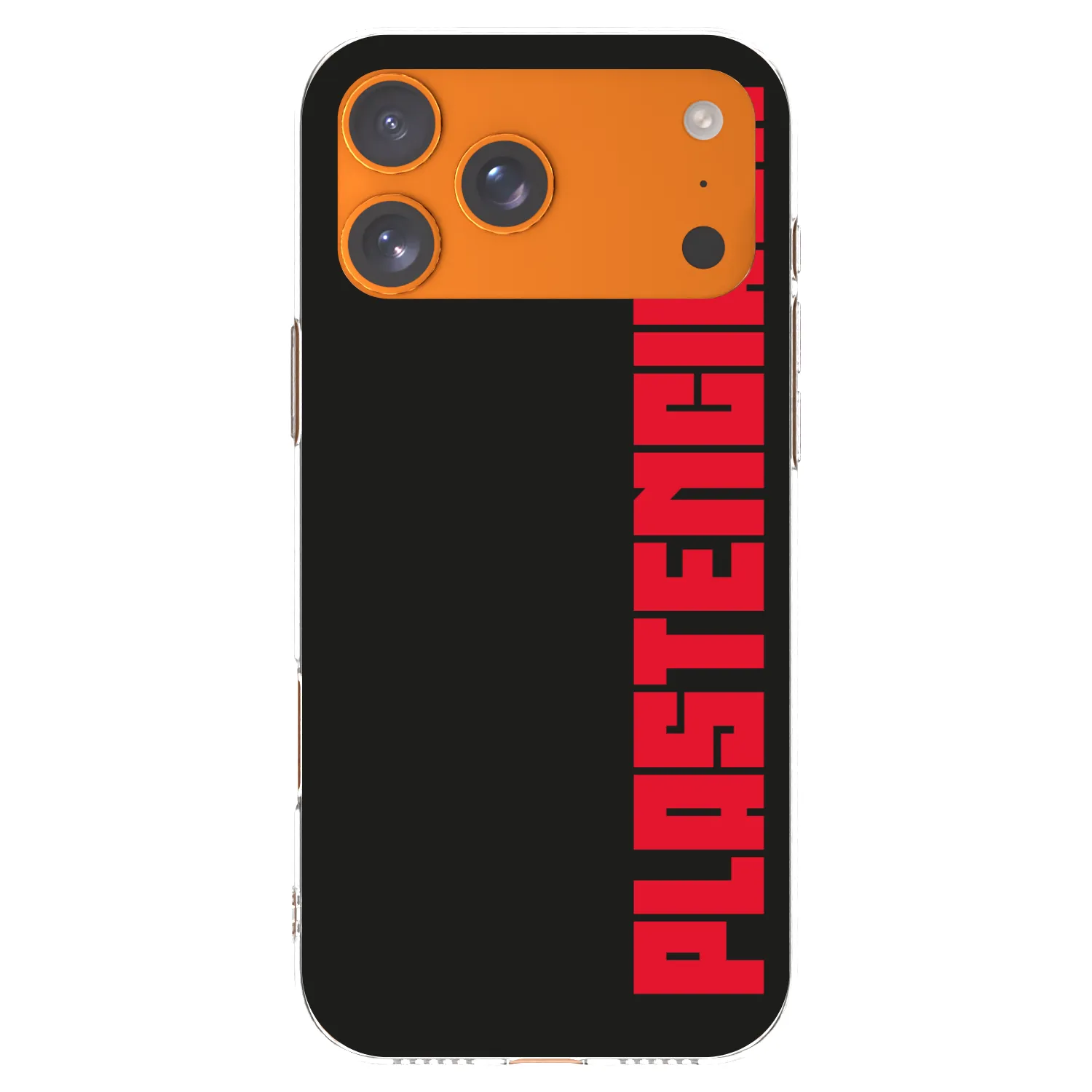 Picasee Apple iPhone 17 Pro Max Hülle - Transparentes Silikon - Plastenciaga