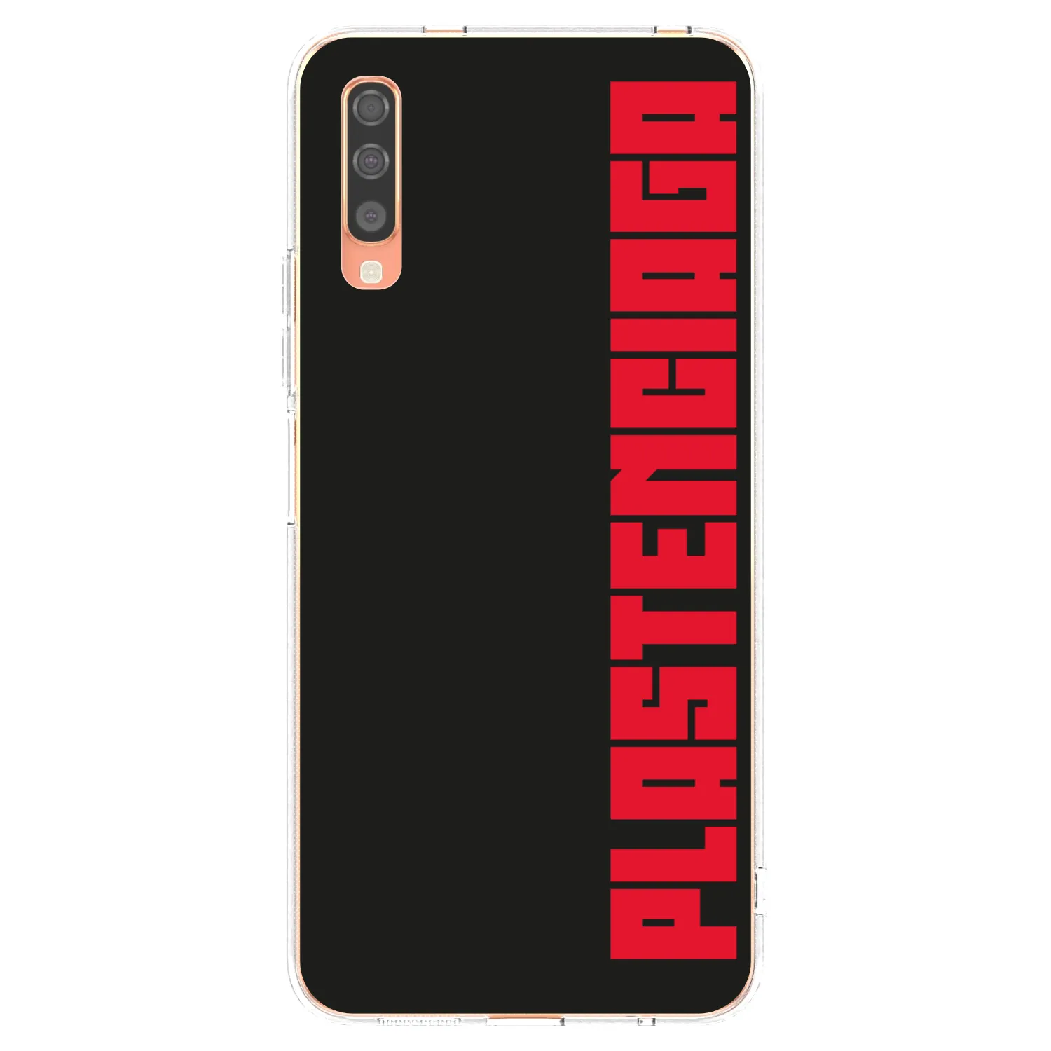 Picasee Samsung Galaxy A70 A705F Hülle - Transparentes Silikon - Plastenciaga