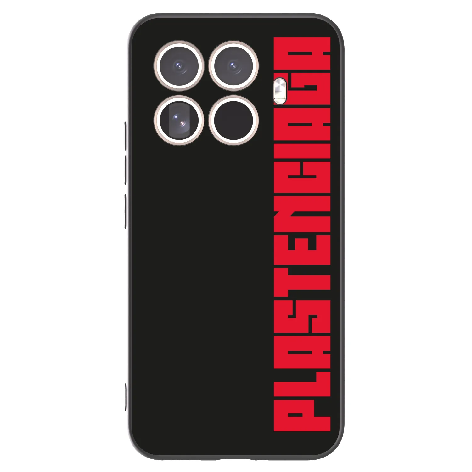 Picasee Xiaomi 15T Pro Hülle - Schwarzes Silikon - Plastenciaga