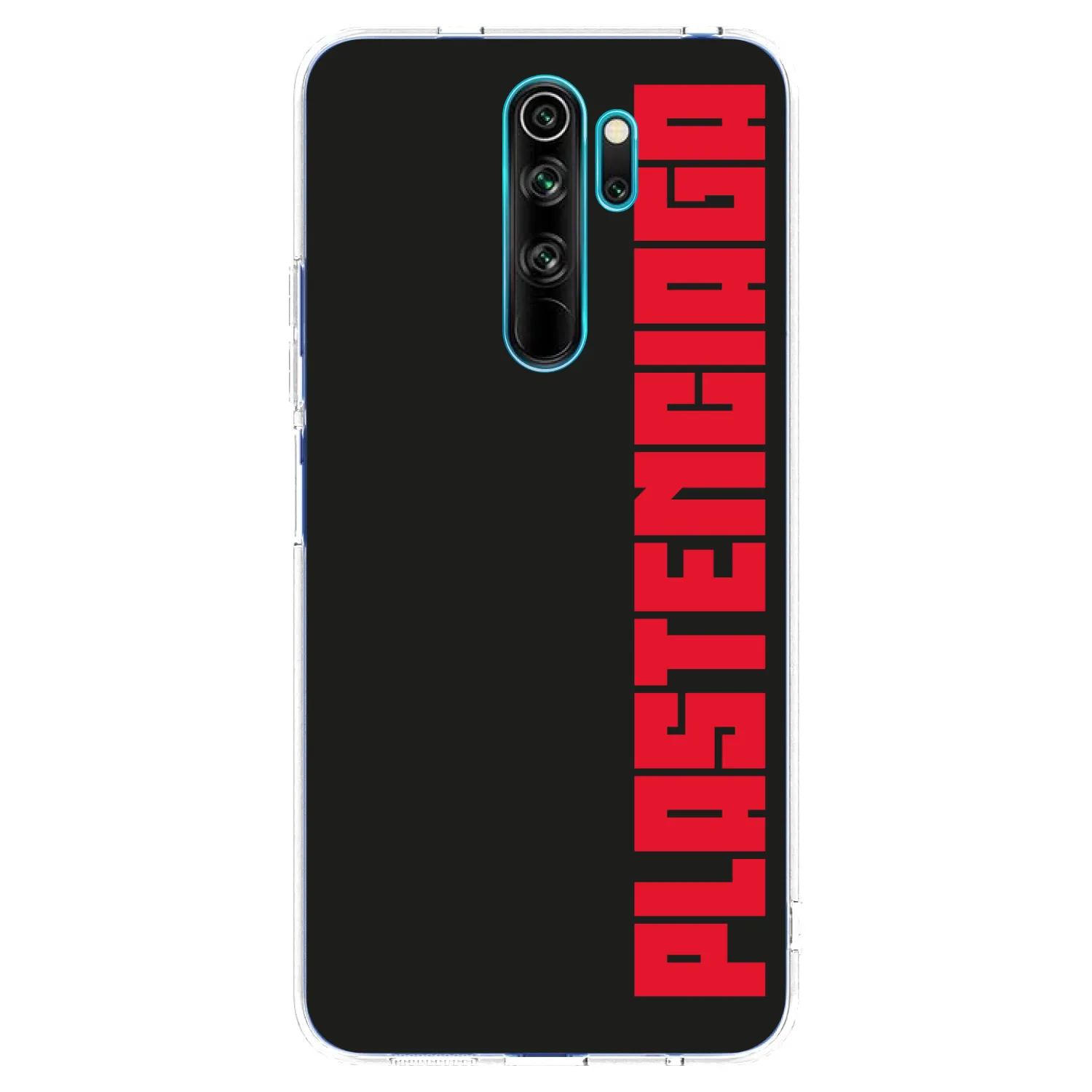 Picasee Xiaomi Redmi Note 8 Pro Hülle - Transparentes Silikon - Plastenciaga
