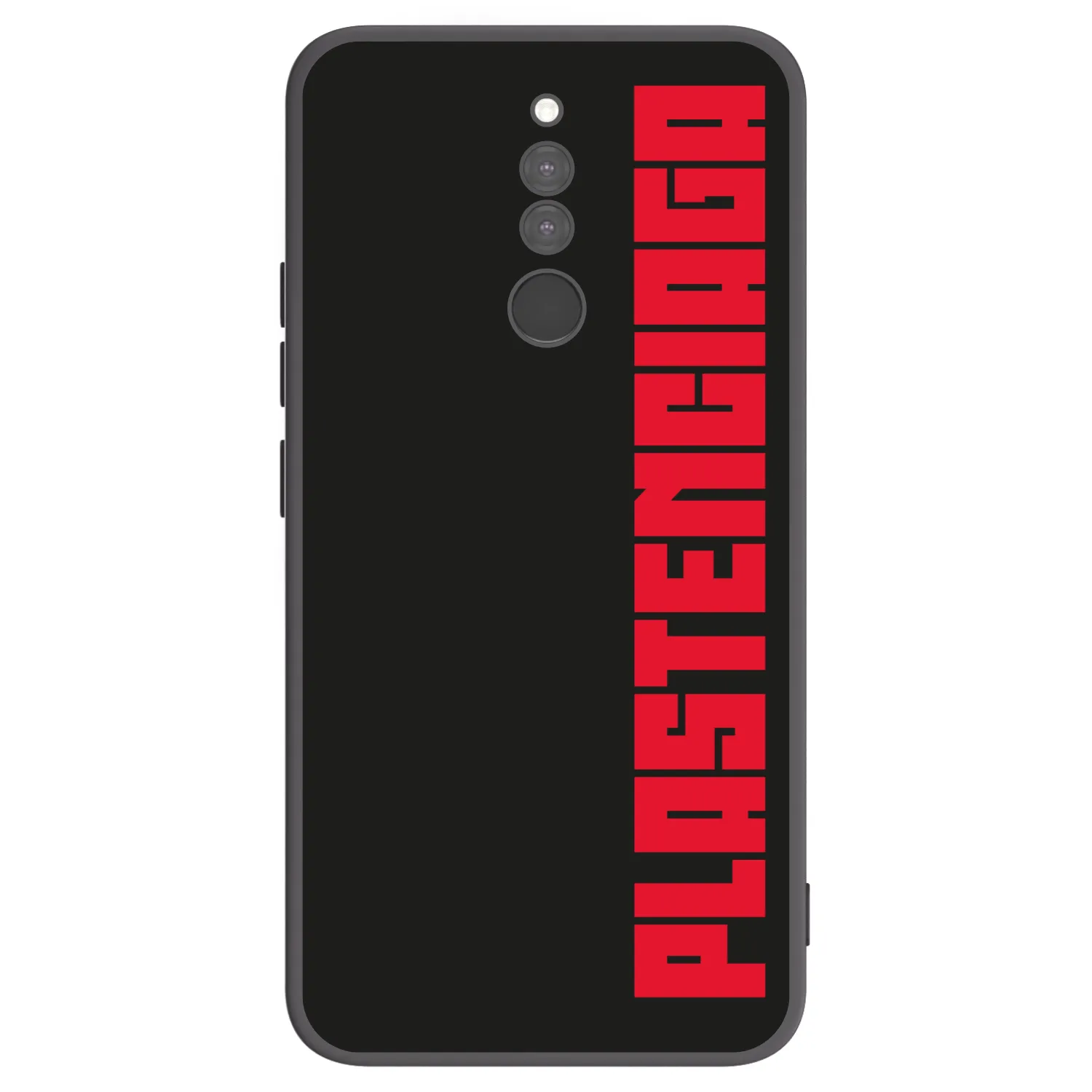 Picasee Xiaomi Redmi 8 Hülle - Schwarzes Silikon - Plastenciaga