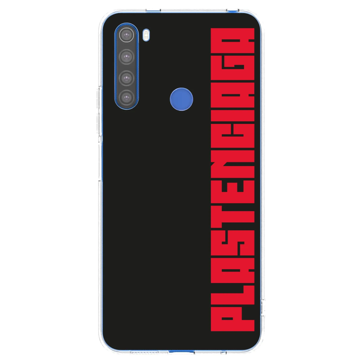 Picasee Xiaomi Redmi Note 8T Hülle - Transparentes Silikon - Plastenciaga