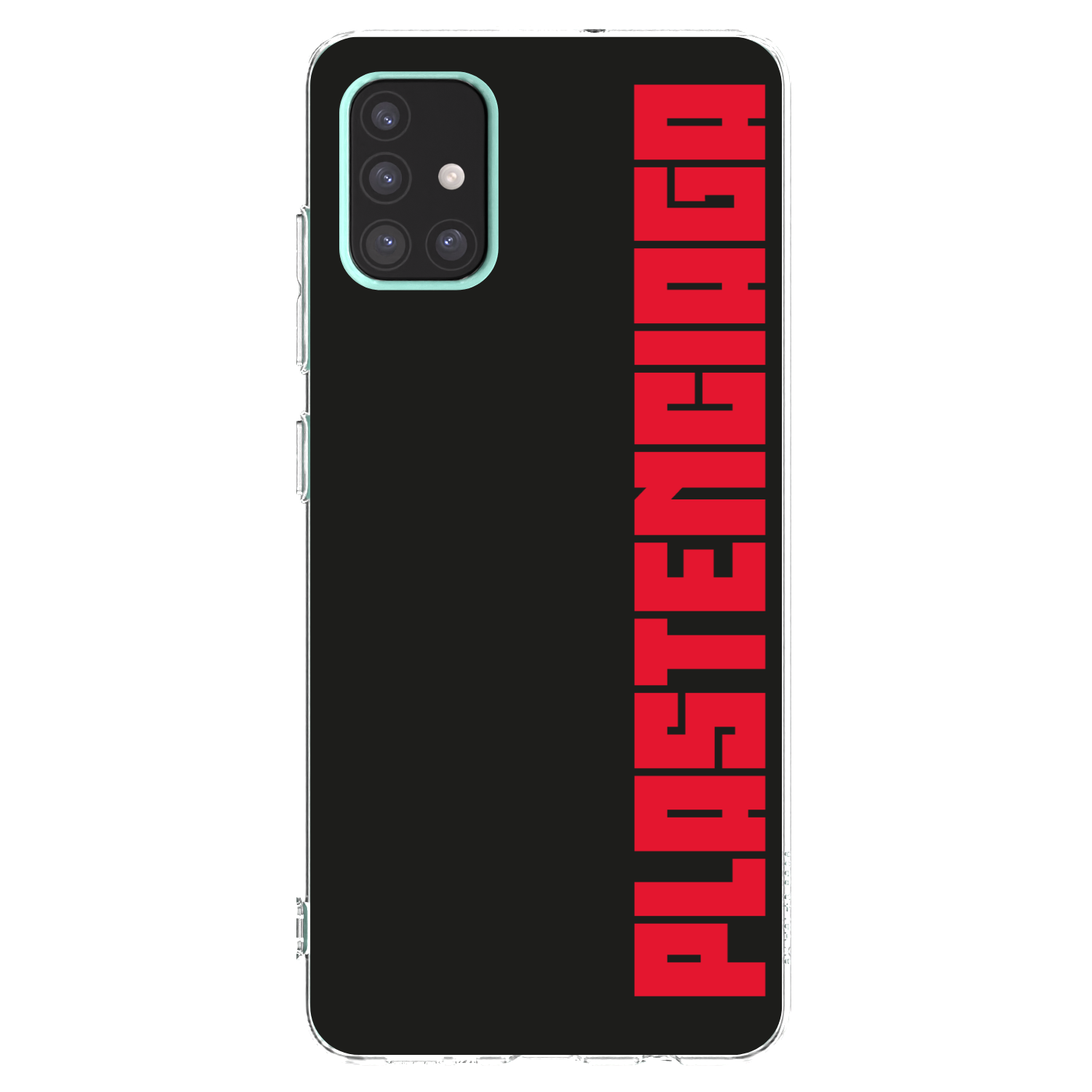 Picasee Samsung Galaxy A51 A515F Hülle - Transparentes Silikon - Plastenciaga