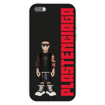 Picasee Apple iPhone 5/5S/SE Hülle - Transparentes Silikon - Tomáš Rajchl
