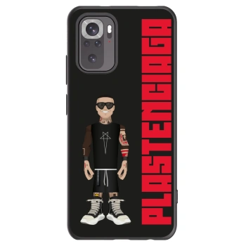 Picasee Xiaomi Redmi Note 10 Hülle - Schwarzes Silikon - Tomáš Rajchl