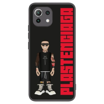 Picasee Xiaomi Mi 11 Lite Hülle - Schwarzes Silikon - Tomáš Rajchl