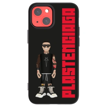 Picasee Apple iPhone 13 mini Hülle - Schwarzes Silikon - Tomáš Rajchl