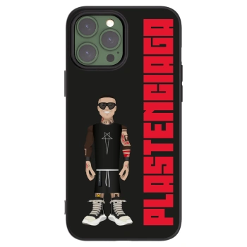 Picasee Apple iPhone 13 Pro Max Hülle - Schwarzes Silikon - Tomáš Rajchl