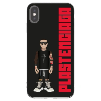 Picasee Apple iPhone XS Max Hülle - Transparentes Silikon - Tomáš Rajchl