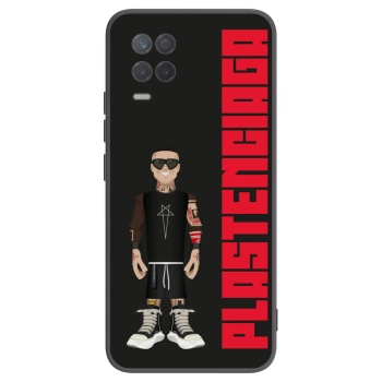 Picasee Realme 8 5G Hülle - Schwarzes Silikon - Tomáš Rajchl