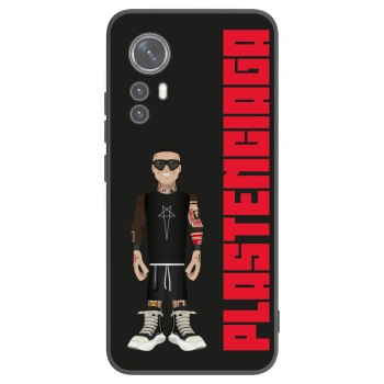 Picasee Xiaomi 12 Hülle - Schwarzes Silikon - Tomáš Rajchl