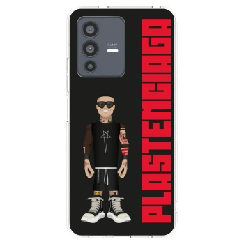 Picasee Vivo V23 5G Hülle - Transparentes Silikon - Tomáš Rajchl