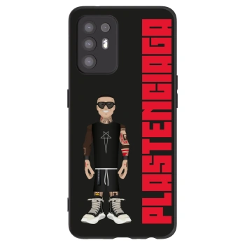 Picasee OPPO A94 5G Hülle - Schwarzes Silikon - Tomáš Rajchl