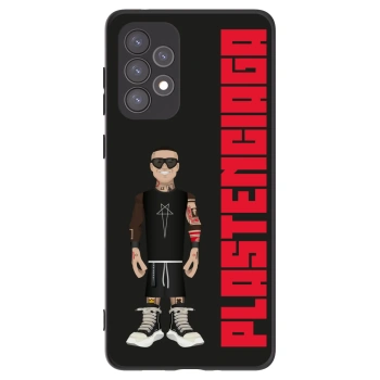 Picasee Samsung Galaxy A73 5G Hülle - Schwarzes Silikon - Tomáš Rajchl