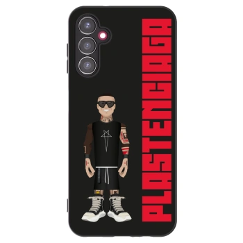 Picasee Samsung Galaxy A14 4G A145R Hülle - Schwarzes Silikon - Tomáš Rajchl
