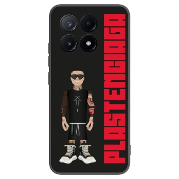 Picasee Xiaomi Poco X6 Pro Hülle - Schwarzes Silikon - Tomáš Rajchl