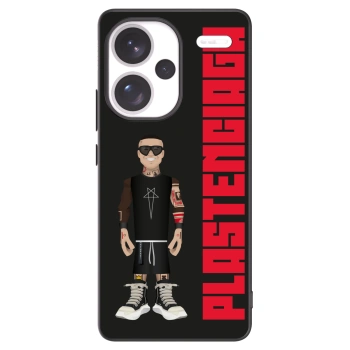 Picasee Xiaomi Redmi Note 13 Pro+ 5G Hülle - Schwarzes Silikon - Tomáš Rajchl