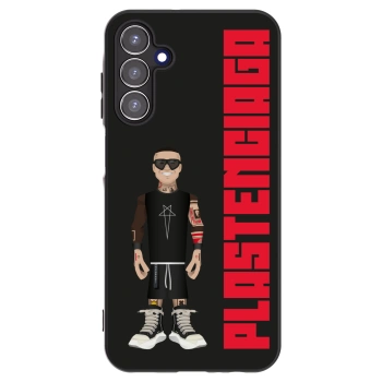 Picasee Samsung Galaxy A15 A156B 5G Hülle - Schwarzes Silikon - Tomáš Rajchl