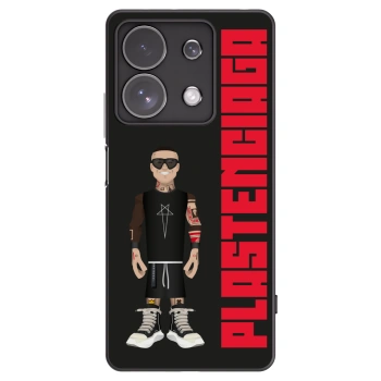 Picasee Xiaomi Redmi Note 13 Pro 4G Hülle - Schwarzes Silikon - Tomáš Rajchl