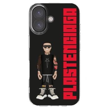 Picasee Apple iPhone 16 Hülle - Transparentes Silikon - Tomáš Rajchl