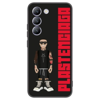 Picasee Vivo V40 SE 5G Hülle - Schwarzes Silikon - Tomáš Rajchl