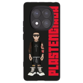 Picasee Xiaomi Redmi Note 14 Pro 5G Hülle - Schwarzes Silikon - Tomáš Rajchl