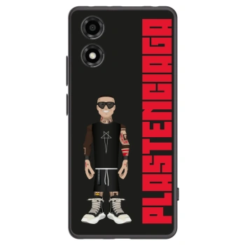 Picasee Motorola Moto E14 Hülle - Schwarzes Silikon - Tomáš Rajchl