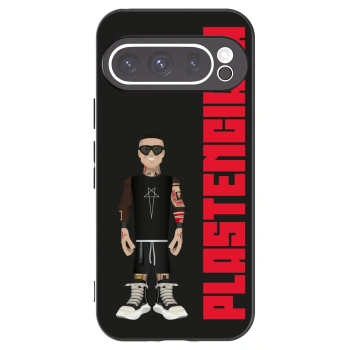 Picasee Google Pixel 9 Pro XL Hülle - Schwarzes Silikon - Tomáš Rajchl