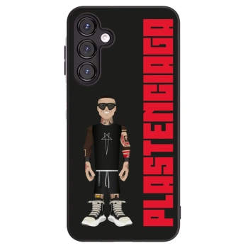 Picasee Samsung Galaxy A16 4G Hülle - Schwarzes Silikon - Tomáš Rajchl