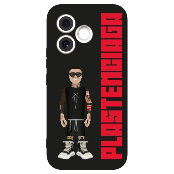 Picasee Honor 600 Lite Hülle - Schwarzes Silikon - Tomáš Rajchl