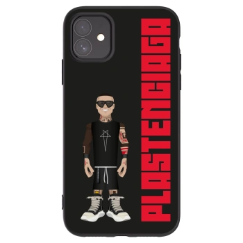 Picasee Apple iPhone 11 Hülle - Schwarzes Silikon - Tomáš Rajchl