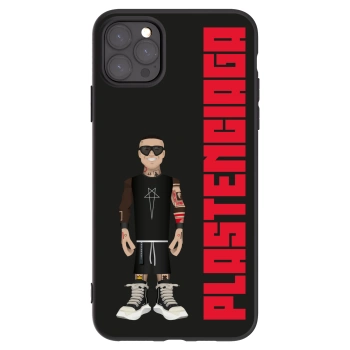 Picasee Apple iPhone 11 Pro Max Hülle - Schwarzes Silikon - Tomáš Rajchl