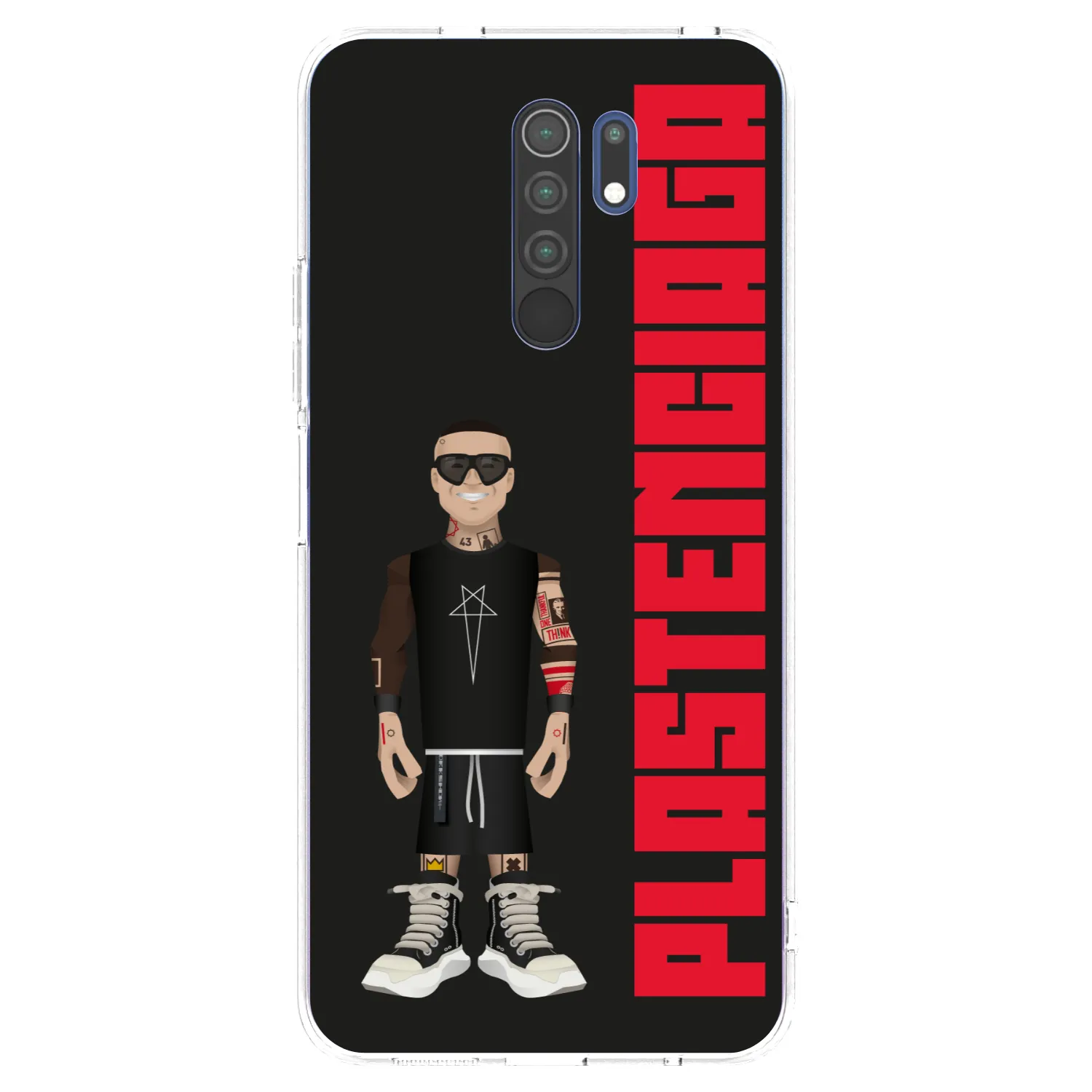 Picasee Xiaomi Redmi 9 Hülle - Transparentes Silikon - Tomáš Rajchl