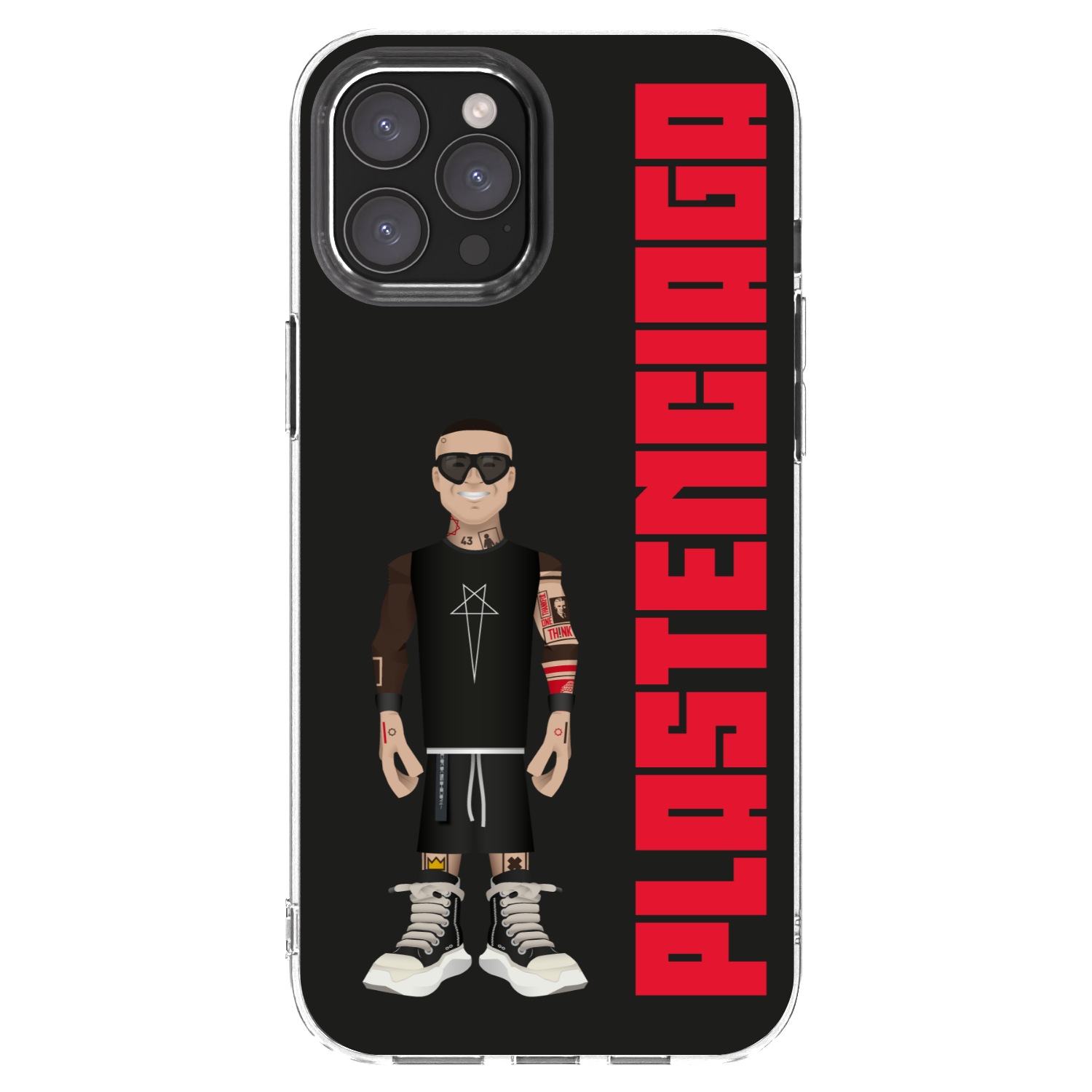 Picasee Apple iPhone 12 Pro Max Hülle - Transparentes Silikon - Tomáš Rajchl