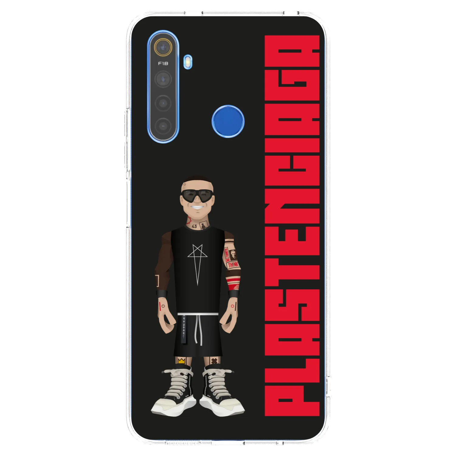 Picasee Realme 5 Hülle - Transparentes Silikon - Tomáš Rajchl