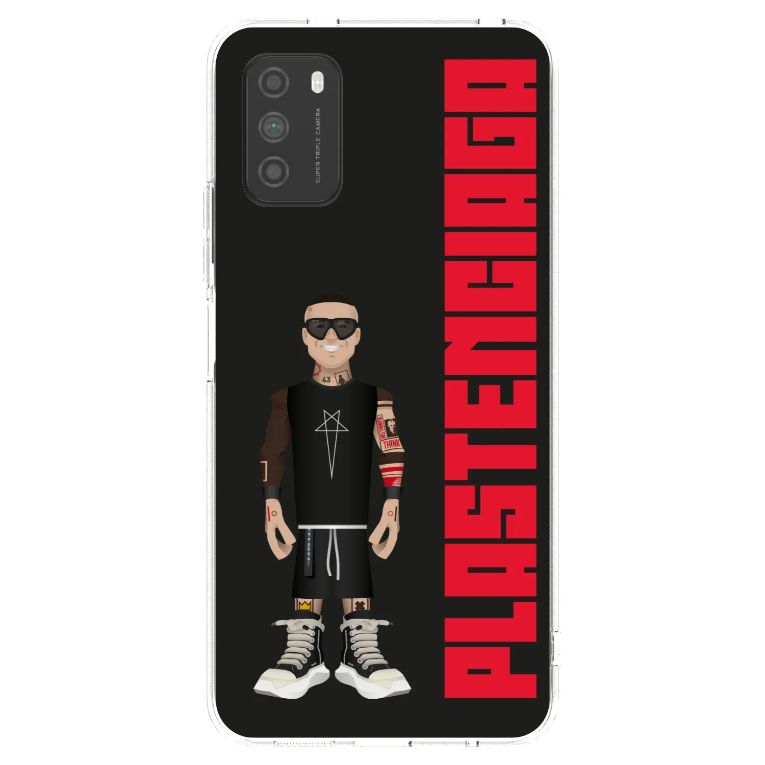 Picasee Xiaomi Poco M3 Hülle - Transparentes Silikon - Tomáš Rajchl