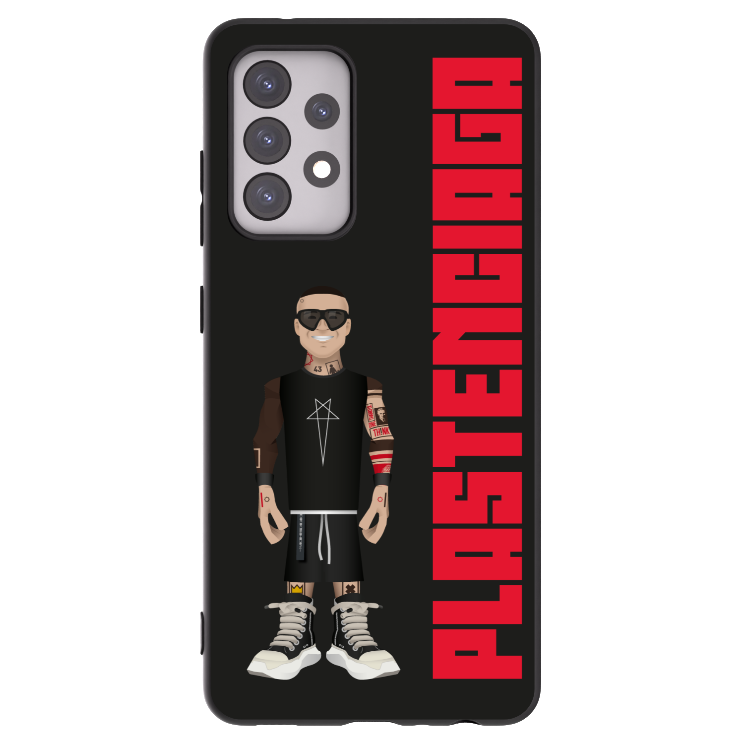 Picasee Samsung Galaxy A52 5G A525F Hülle - Schwarzes Silikon - Tomáš Rajchl