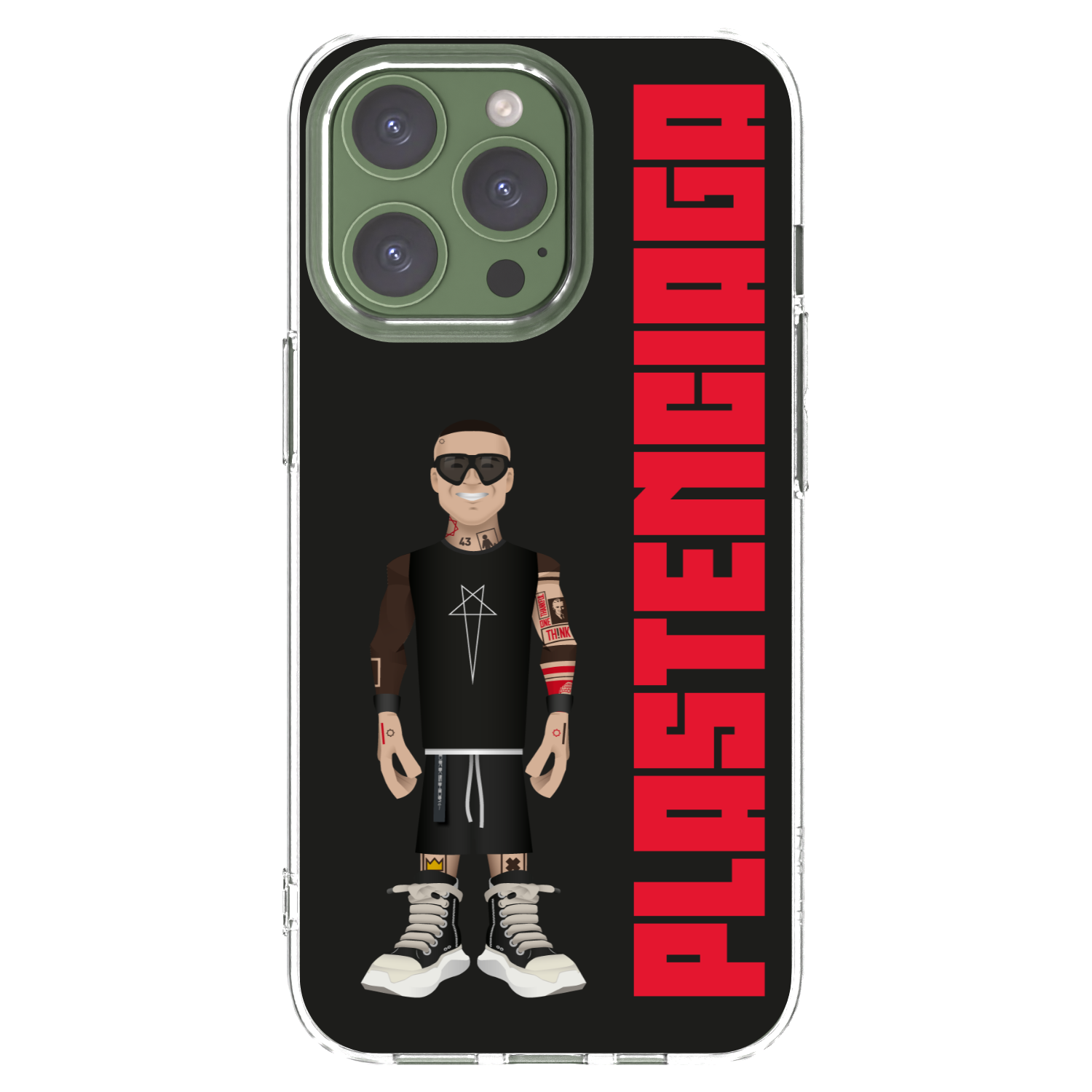 Picasee Apple iPhone 13 Pro Hülle - Transparentes Silikon - Tomáš Rajchl