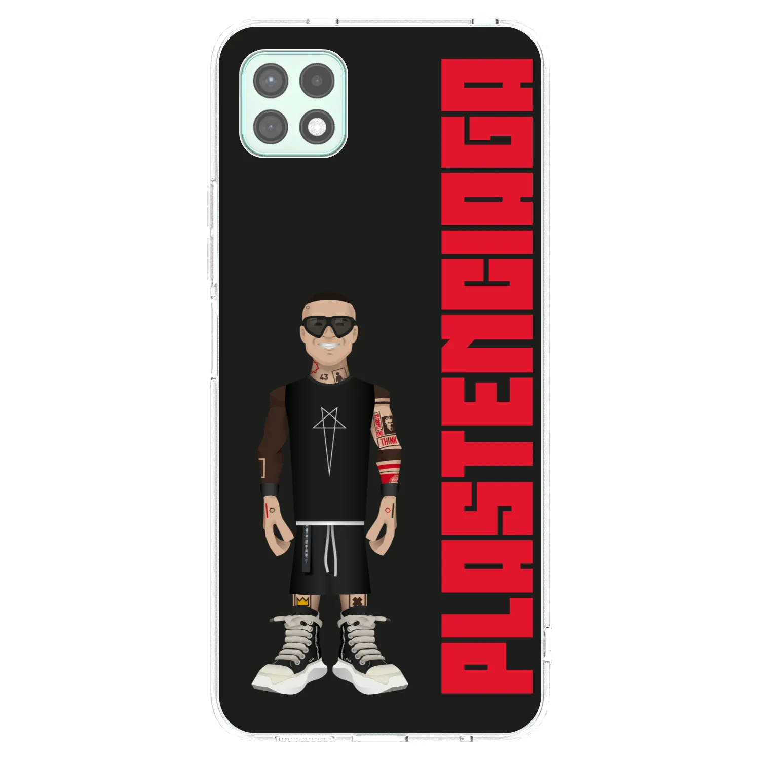 Picasee Samsung Galaxy A22 A226B 5G Hülle - Transparentes Silikon - Tomáš Rajchl