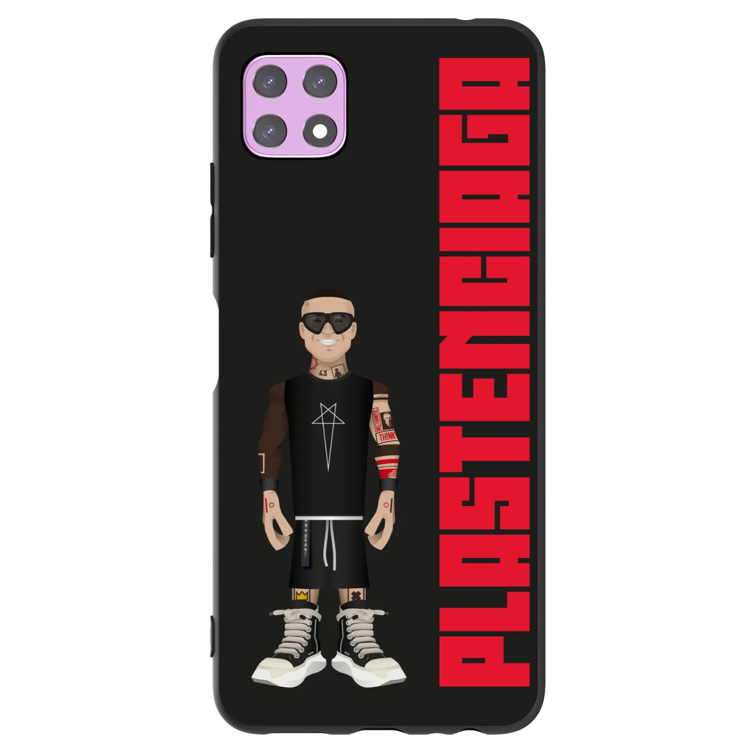 Picasee Samsung Galaxy A22 A226B 5G Hülle - Schwarzes Silikon - Tomáš Rajchl
