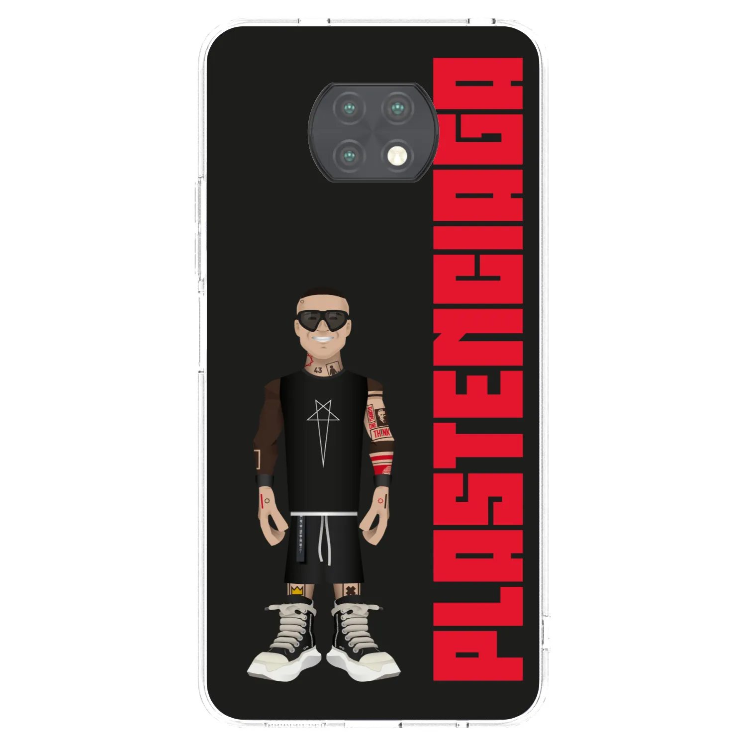 Picasee Xiaomi Redmi Note 9T Hülle - Transparentes Silikon - Tomáš Rajchl
